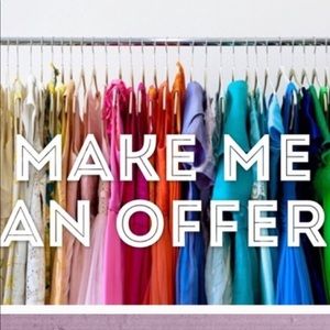 Make me an offer in my closet.